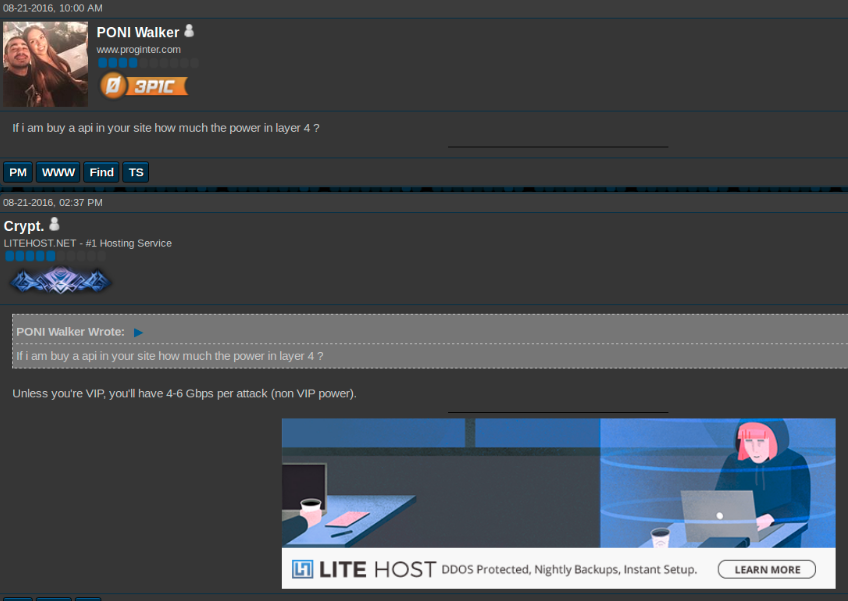 Proginter interested in API from ServerBooot @ Lite.Host