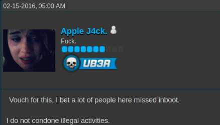 AppleJ4ck vouching inboot